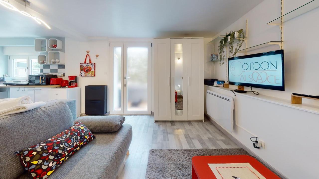 Studio Avec Parking Rue De La Semm กอลมาร์ ภายนอก รูปภาพ
